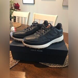 Brand New Cole Haan Men's GCC Navy Sneakers Size 8